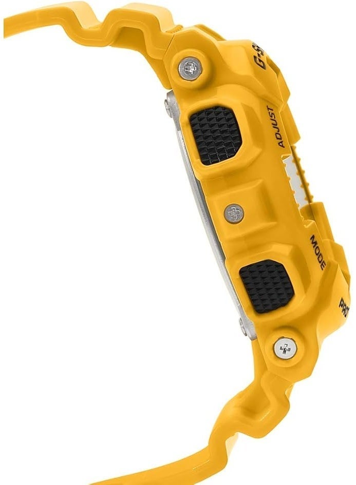 جي شوك ساعة رجالية مقاومة للماء، تناظرية ورقمية، GA-100A-9A - Image 4