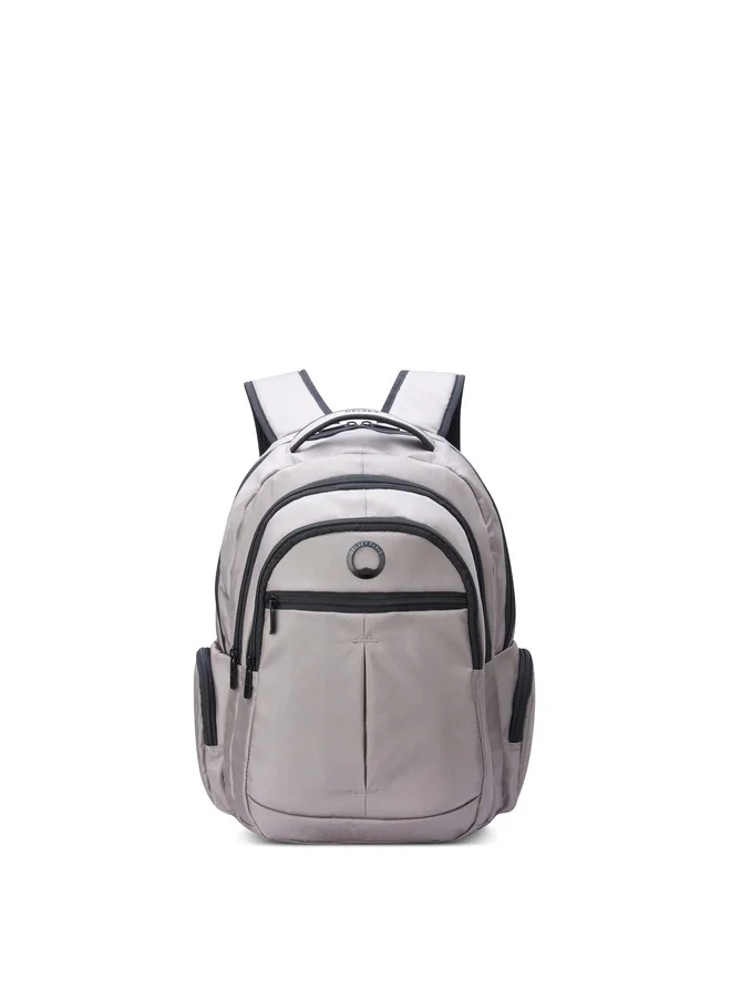 DELSEY Paris Element Flier 2 Compartment 15.6" Laptop Protection Backpack - Grey