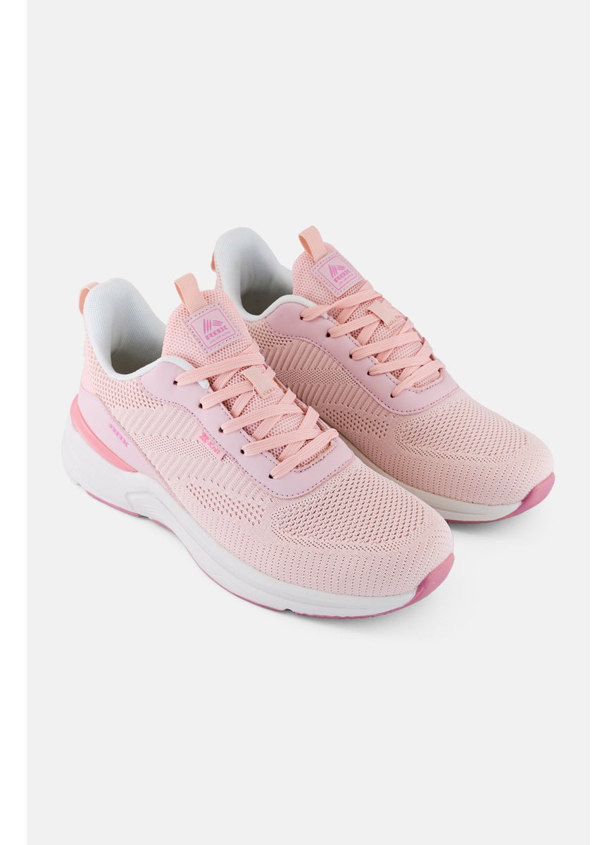 RBX Women Lace Up Outdoor Shoes, Pink  - Image 1