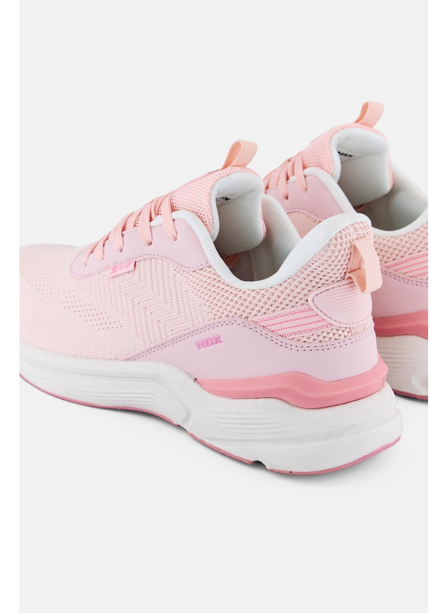 RBX Women Lace Up Outdoor Shoes, Pink  - Image 2