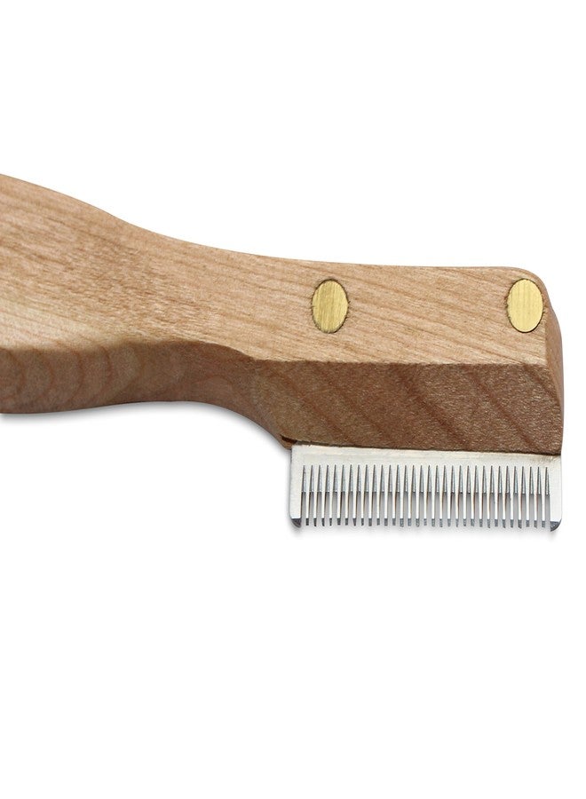 Mars Coat King Mars Professional Dog Stripping Knife Grooming Tool with Ergonomic Handle, Specialty Double Usage, Made in Germany, Fine - Image 2