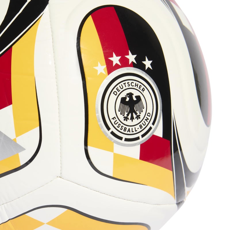 adidas Unisex-Adult Wc26 Club Home German Football Federation, White/Team Power Red/Collegiate Gold/Black, 5 - Image 3