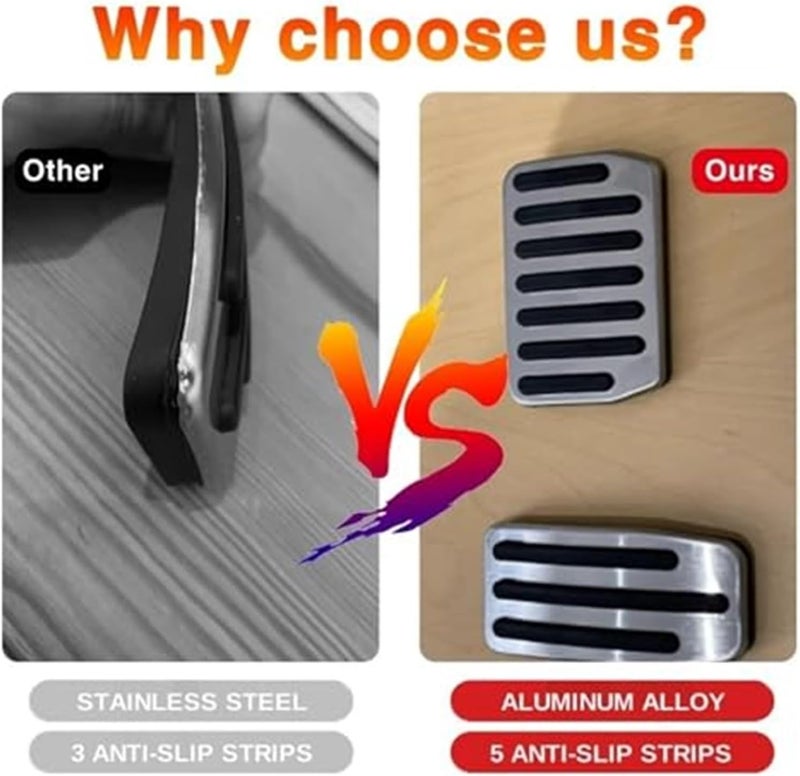 Wivplex 3-Piece Pedal Pad Set for Opel and Vauxhall - Image 4