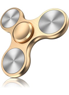 Eraysun Fidget Spinners Toy, Metal Stainless Steel Bearing High Speed 4-8 Min Spins, EDC ADHD Stress Anxiety Relieves Reducer Fidgets Finger Toys, Novelty Gift for Kids and Adults(Gold)  - Image 1