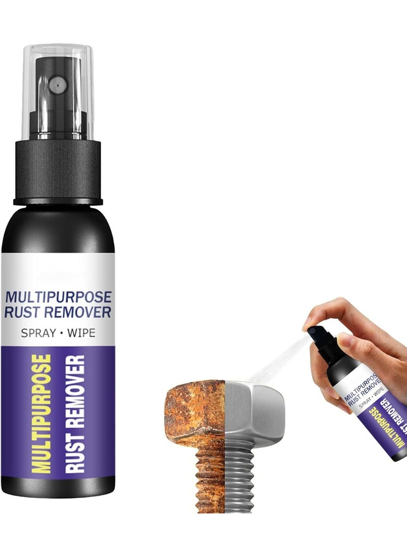 Multipurpose Rust Remover Spray for Home and Car, Instant for Metal, Auto Parts and Various Metal Surfaces, Antioxidant 120ml, Easy to Use - Image 1
