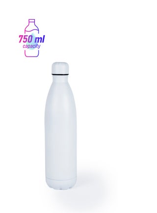 Nessan 750ml Sport Water Bottle Vacuum Insulated Stainless Steel Sport Water Bottle Leak-Proof Double Wall Cola Shape Water Bottle, Keep Drinks Hot & Cold - White - pzsku/Z928CDBCA449CB25666AFZ/45/1747911009/820953d2-f82f-4615-b6b5-3c11ca6945d5