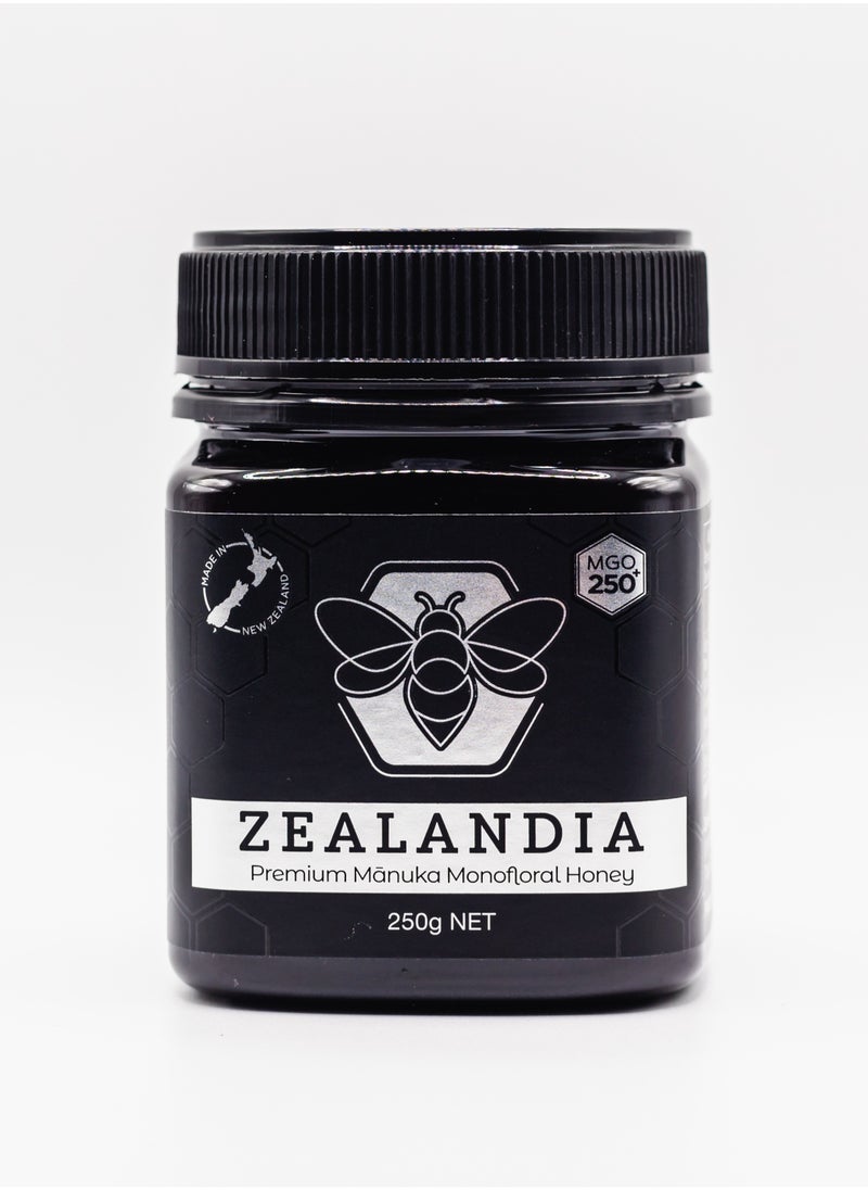 ZEALANDIA - Premium Manuka Monofloral Honey Mgo250 250g - Image 1