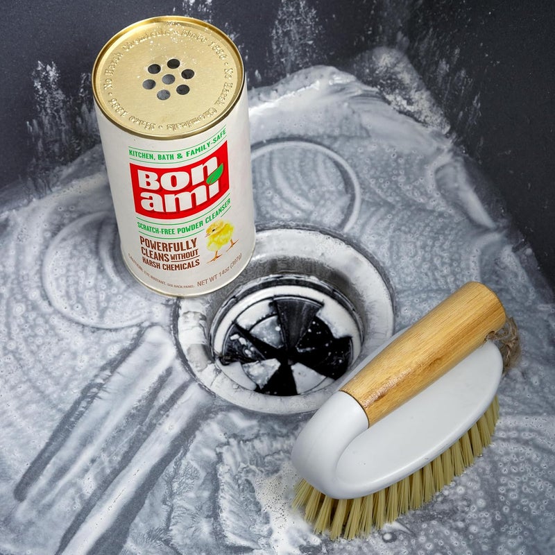 Bon ami Powder Cleanser (14 oz, 3 Pack) Works as A Kitchen Countertop Cleaner and Bathroom Tile Cleaner, No Scratch Earth Friendly Home Cleaner - Image 4