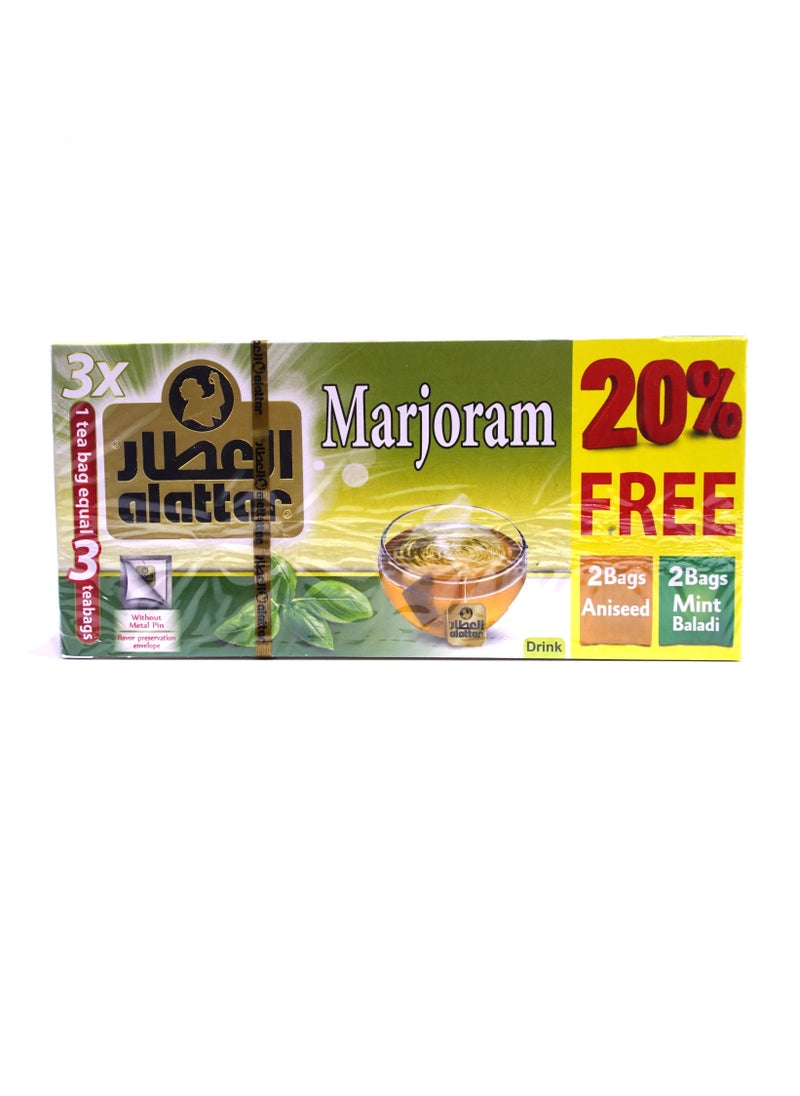 العطار - العطار مردقوش شاي 20 كيس - Image 1