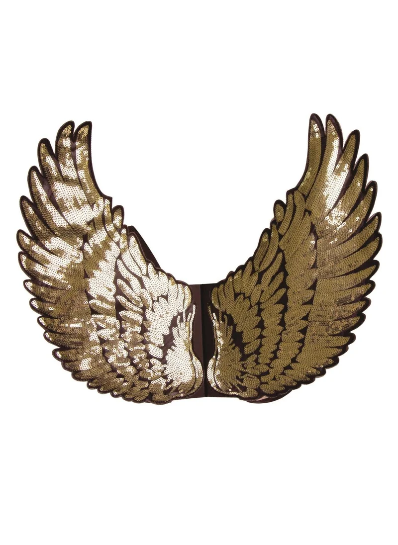 آن سمرز آن سمرز أجنحة ذهبية مرصعة بالترتر