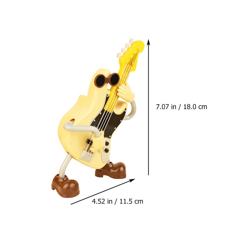 1 Pc Desktop Music Box Ornament Mini Guitar Adornment Crafts - Image 3