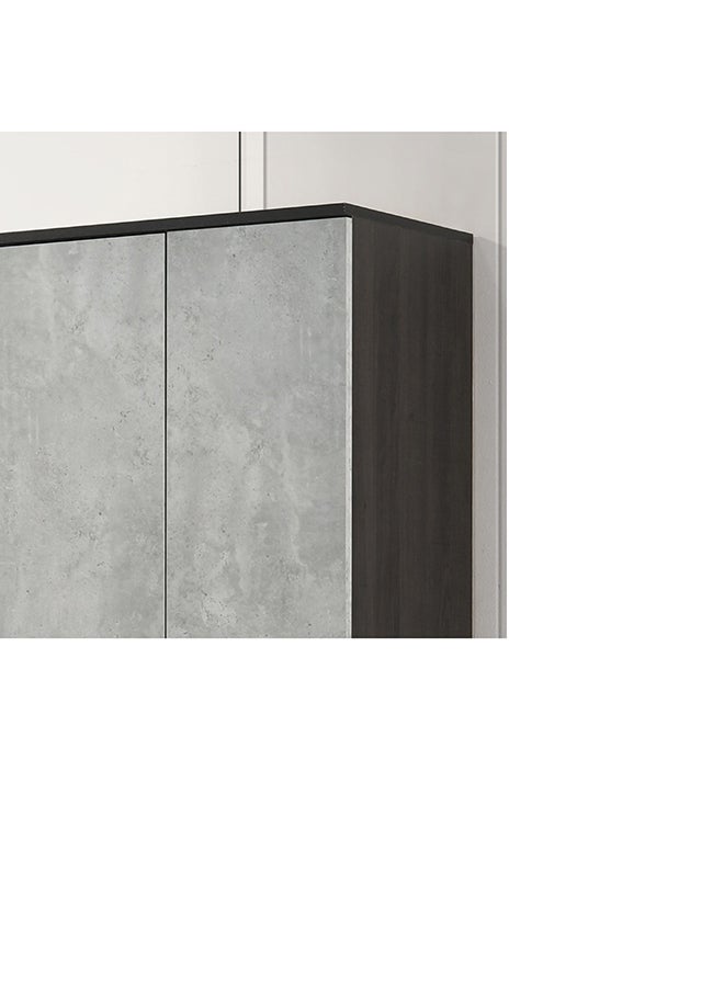 Home Box Capri 44-Pair Tall 3-Door Shoe Cabinet 90 x 189 x 37 cm - Image 4