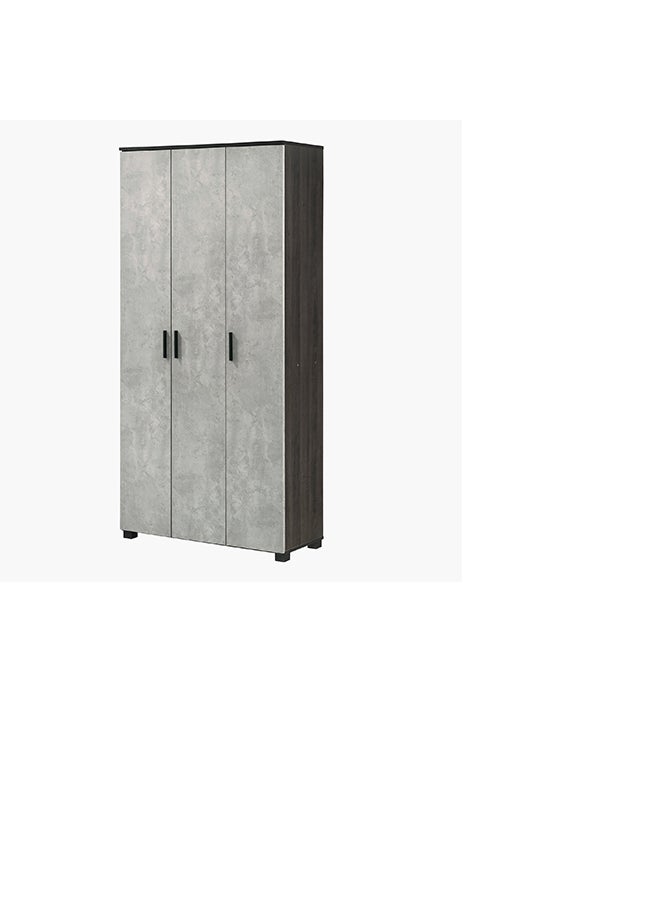 Home Box Capri 44-Pair Tall 3-Door Shoe Cabinet 90 x 189 x 37 cm - Image 3
