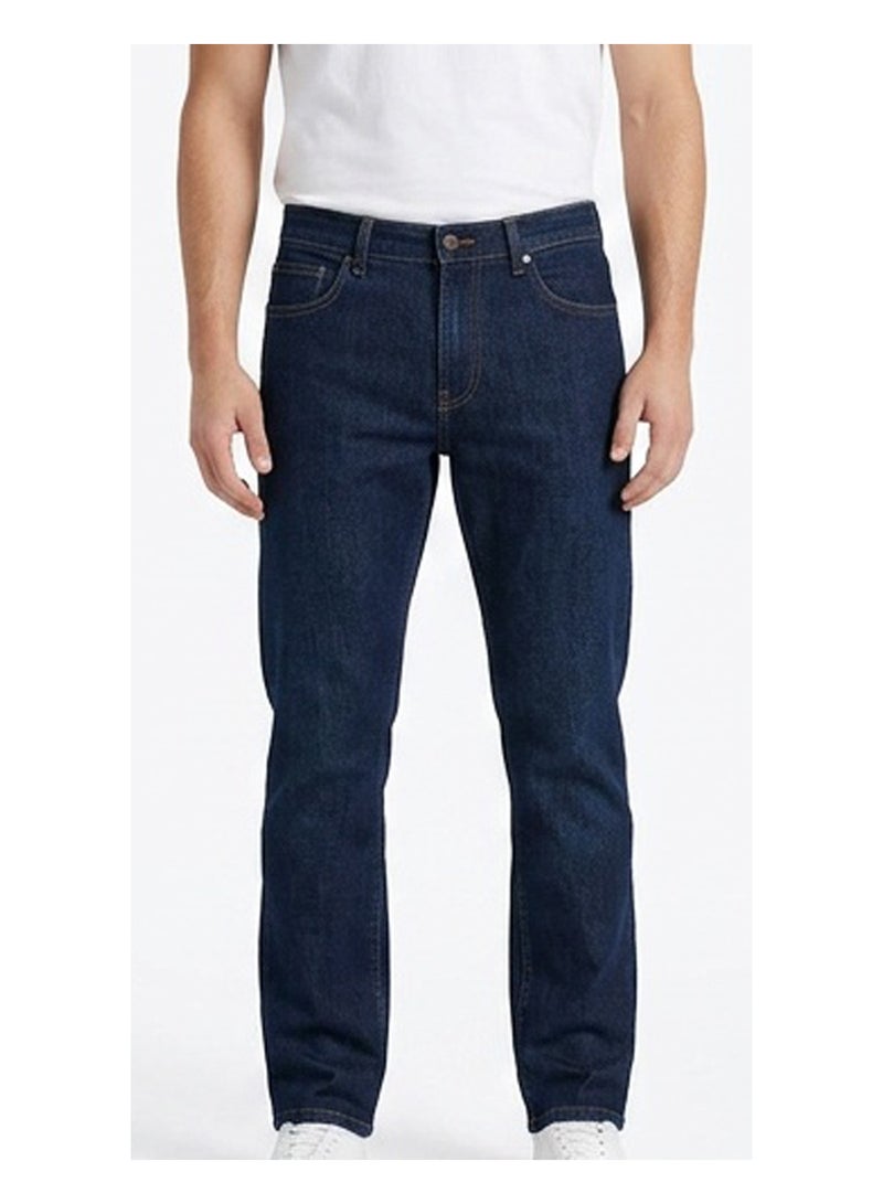 RAVIN Dark Indigo Slim-Straight Fit Denim Jeans - Image 1