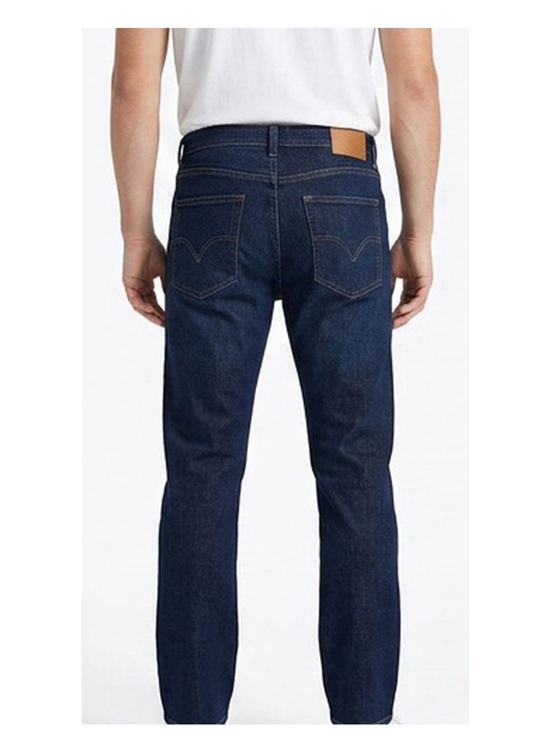 RAVIN Dark Indigo Slim-Straight Fit Denim Jeans - Image 2