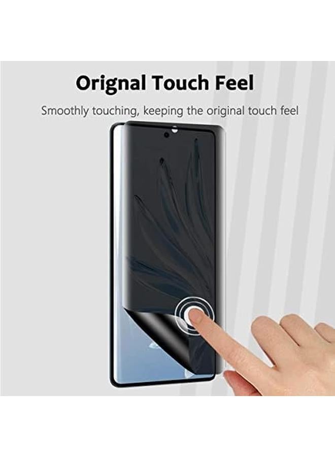 erorex Privacy Screen Protector For Honor 70 With Clear Case Anti Spy Soft Screen Replacemnt Film With Back Cover For Honor 70 Not Glass - Image 5