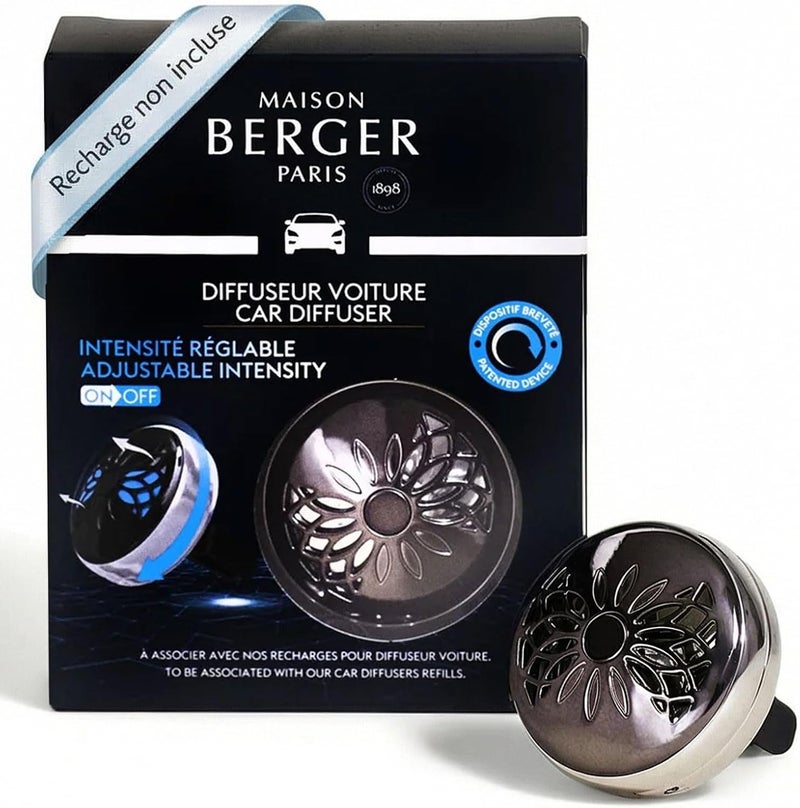 Maison Berger مشبك معطر السيارة من MAISON BERGER بتصميم زهري تقني - Image 1