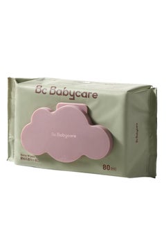 Babycare Babycare - Baby Wipes, Pack of 6 (80 pcs each), BPA-Free, Alcohol-Free, Hypoallergenic, Soft and Thick, Moisturizing Formula, Gentle on Sensitive Skin, Non-Toxic, Dermatologist-Tested, Resealable Packs, Fragrance-Free, Newborn-Safe, Ideal for Diaper Changes, Home and Travel Use  - Image 2