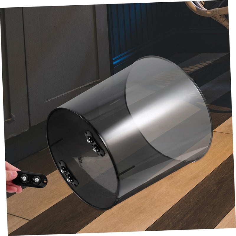 PartyKindom 4 حزمة عجلات قواطع لاصقة صغيرة قابلة للدوران لصناديق التخزين والأجهزة - Image 3