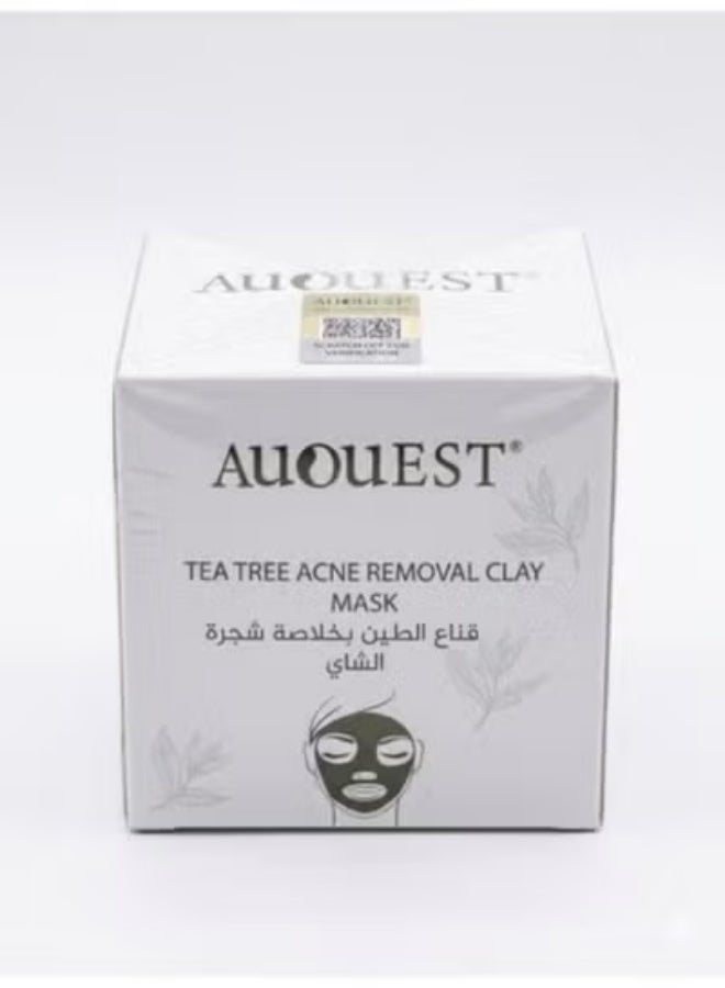 AUQUEST Tea Tree Clay Mask – Purifying Care for Clearer-Looking Skin
