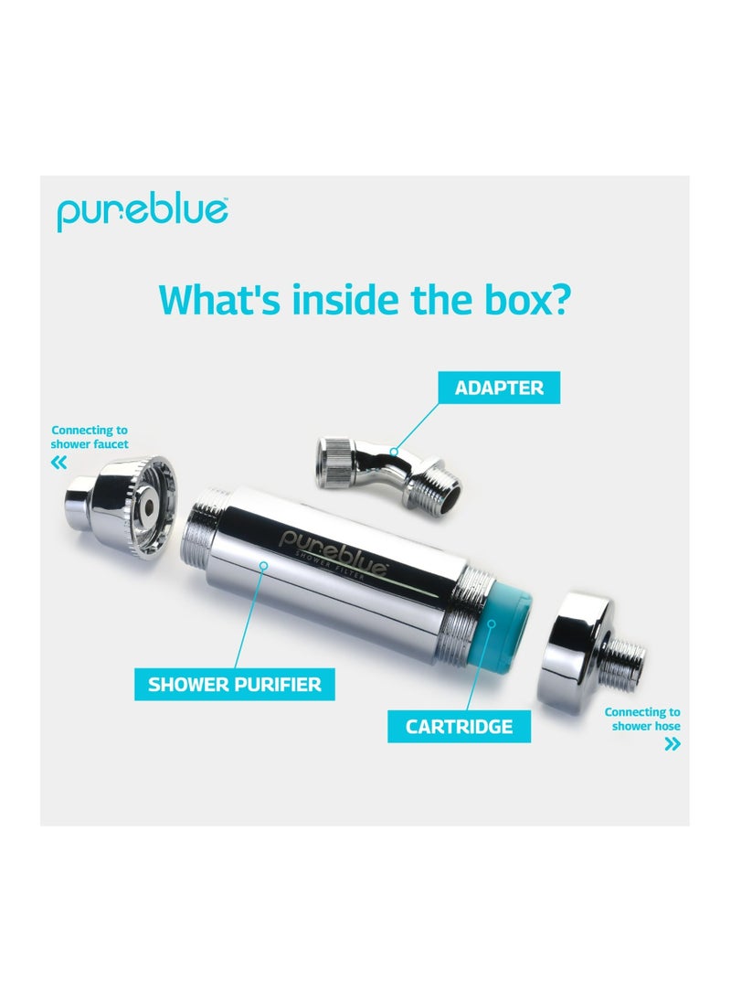PURE BLUE Pure Blue Shower Filter  - Image 2