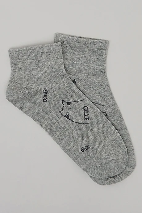 R&b 3 Pack Patterned Ankle Socks