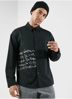 izzue Rayon Logo Shirt  - Image 1