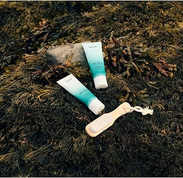 Scottish Fine Soaps Sea Kelp Foot Care Set Exfoliating Foot Scrub with Peppermint Lemon Oils Cooling Foot Balm with Eucalyptus Menthol for Smooth Refreshed Feet - Image 5