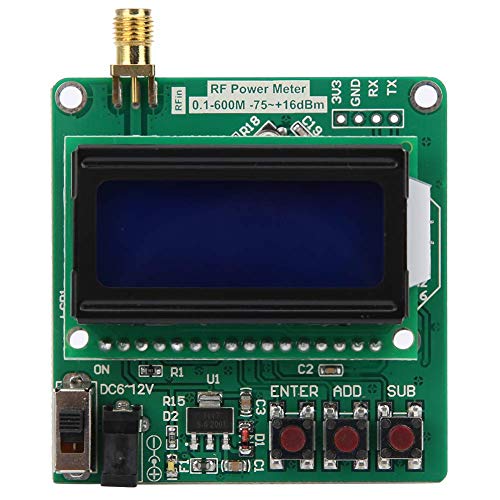 Walfront 1M-8G Power Meter Power Attenuation Set Digital Display Strength Module Radio Frequency Power Meter - Image 1