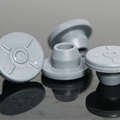 LabZhang 20mm jar Injection Port,100 Count Self Healing Injection Ports, Suitable for Sealing 0.51 inch or 13mm Opening, Used for Glass Bottles and Liquid Culture Tanks - Image 1