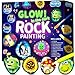 MindPal Kids Rock Painting Kit 14 Pebbles for Painting Glow in The Dark Rock Kit Arts and Crafts for Kids Ages 612 Birthday Christmas Gift for Boys and Girls - Image 3