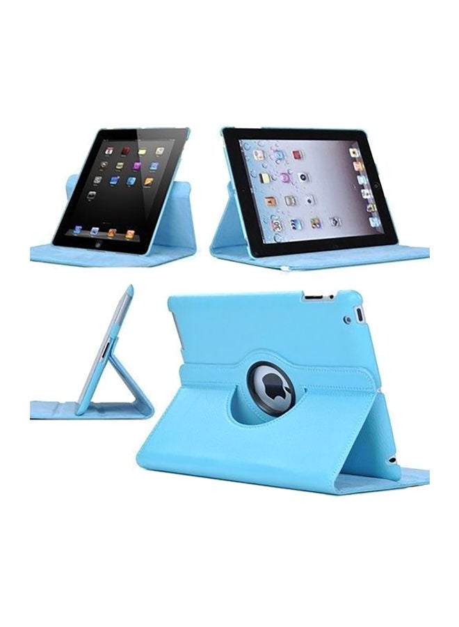 Loquat Flip Cover For Apple iPad 2/3/4 Light Blue