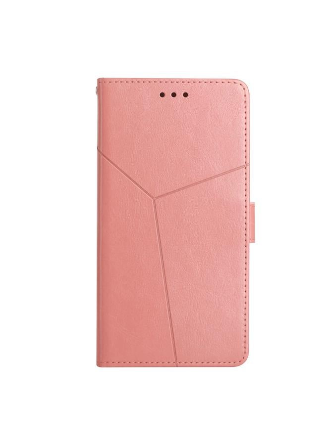 اس-توب جراب هاتف Honor X6A من الجلد القابل للطي بنمط على شكل حرف Y - Image 2