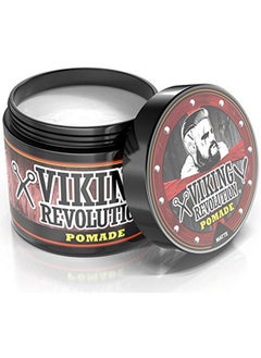 Viking Revolution Hair Pomade For Men (New Formula)  Medium Hold And Matte Shine Free For Classic Look 4Oz  Water Based & Easy To Wash Out  - Image 1