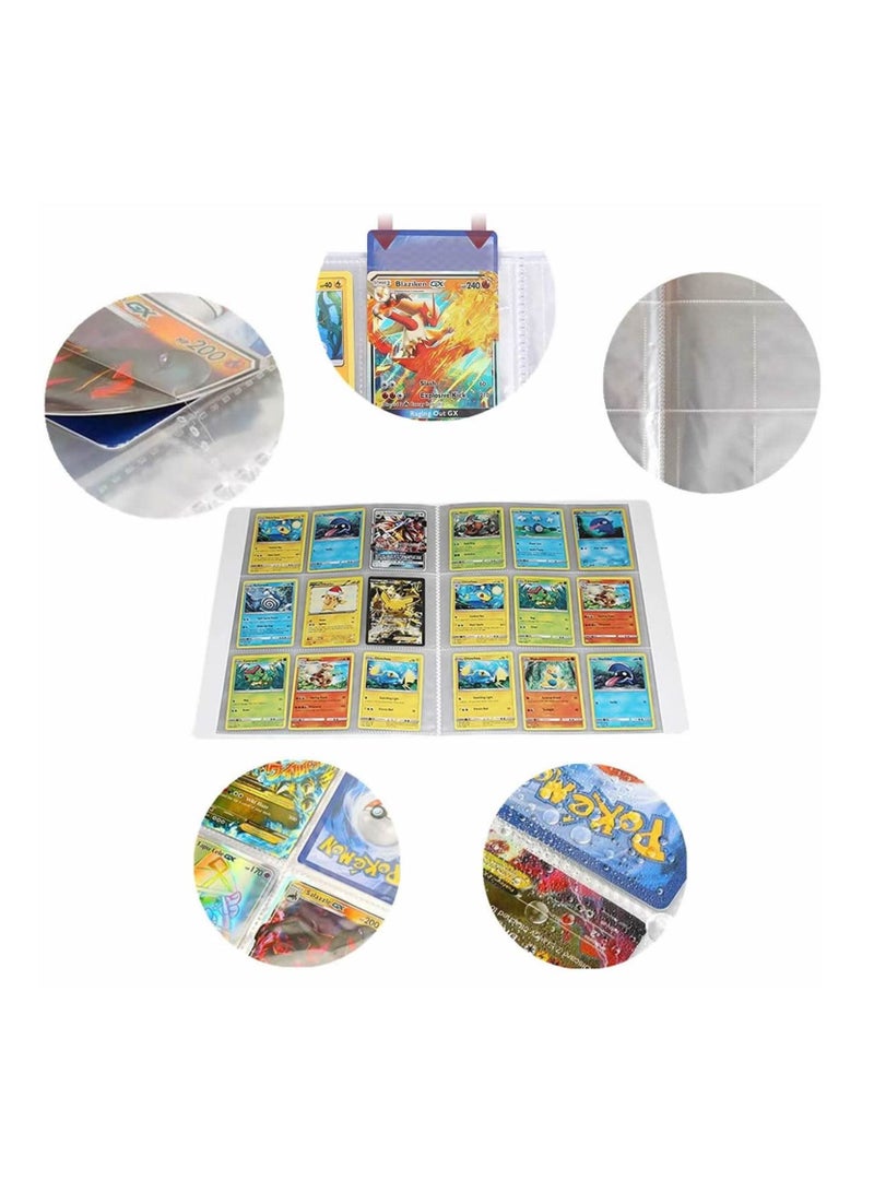 360-Piece Cards Collection Album Book Card File Compatible Card Binder - Image 4