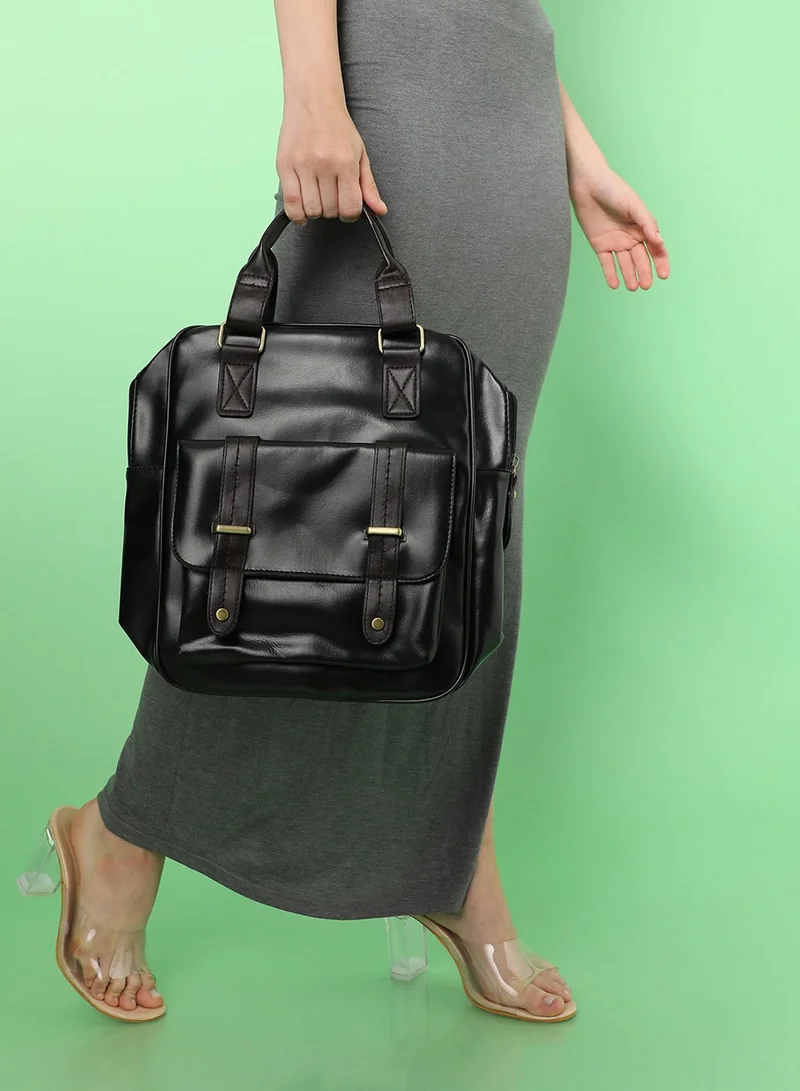 Haute Sauce  Eclipse Black Backpack  | Best Price UAE