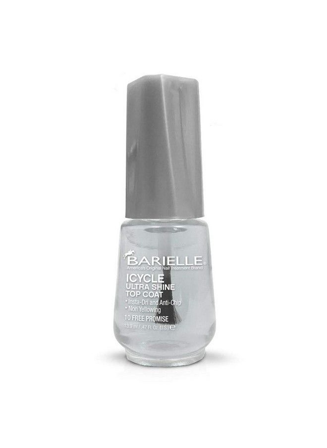 BARIELLE Icycle Ultra Shine Top Coat Quick Dry Top Coat Nail Polish Salon Quality Top Coat  - Image 2