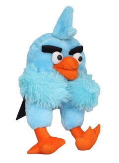 Tickles Standing Angry Bird Cartoon Character Soft Stuffed Plush Toy For Kids Birthday Gifts (Color: Blue Size: 30 Cm)  - Image 3