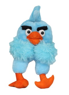 Tickles Standing Angry Bird Cartoon Character Soft Stuffed Plush Toy For Kids Birthday Gifts (Color: Blue Size: 30 Cm)  - Image 2