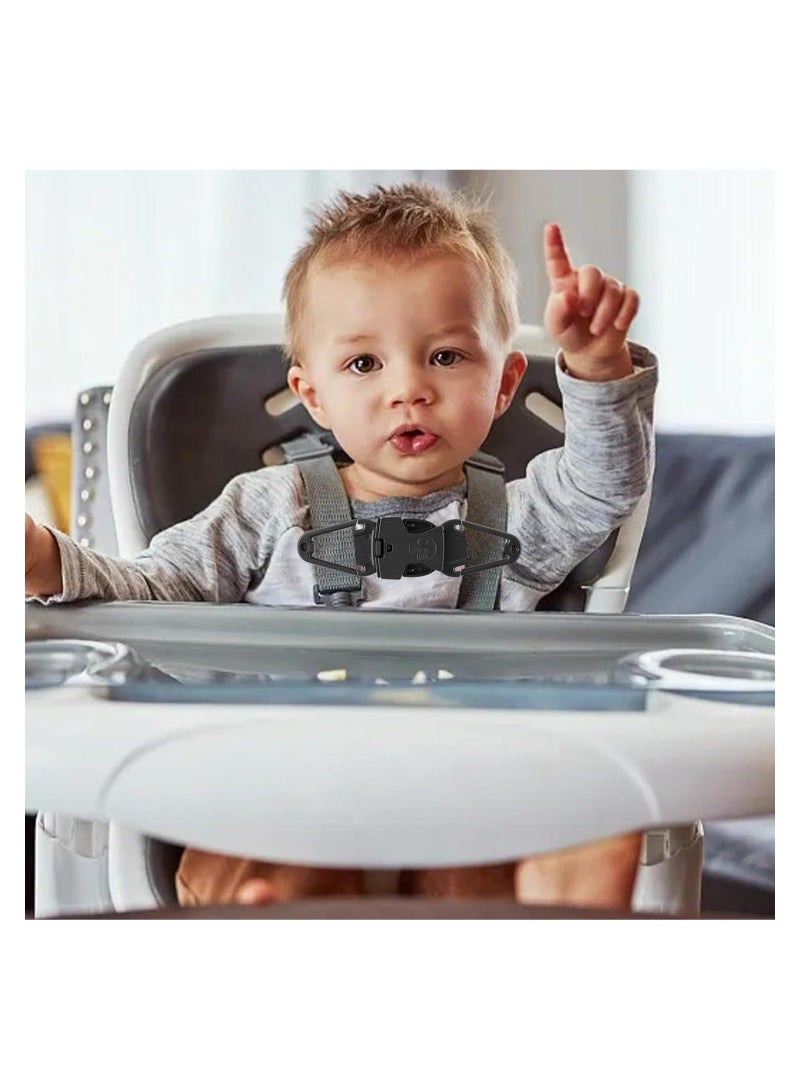 2 Pack Anti Escape Car Seat Safety Clip for Baby Harness Chest Clips Baby Car Seat Straps for Car Seat High Chairs Strollers Baby Reins