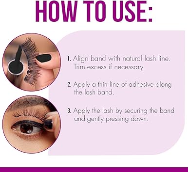 Duo Quick Set Dark Lash Glue Striplash Adhesive Latex Free Rapid Dry Easy Use Dries Black False Eyelash Glue 5 g Pack of 1 - Image 5