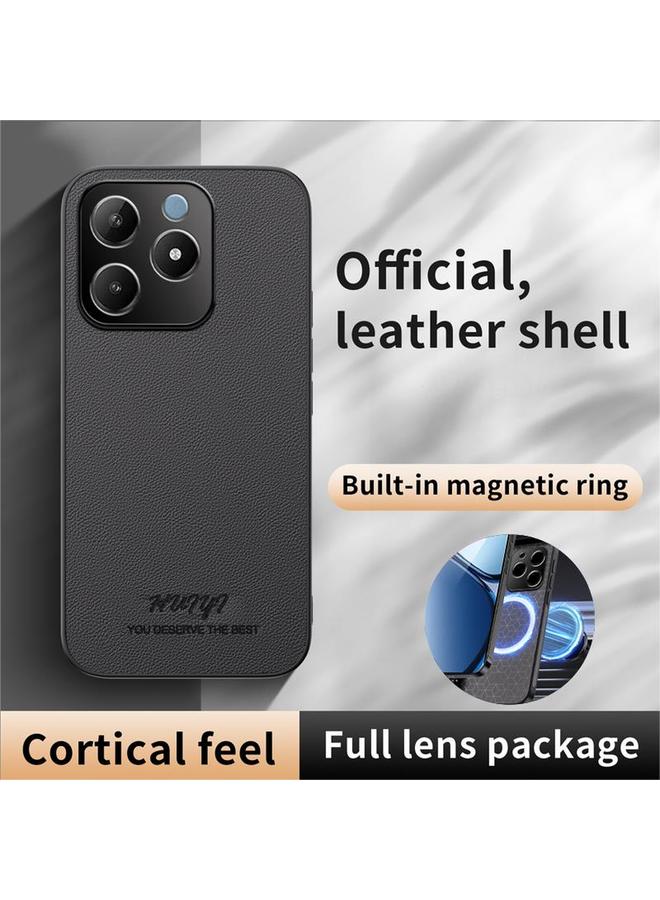 S-TOP Case For Realme C63 / C61 4G HUIYI Leather Magnetic Phone Case - Image 2
