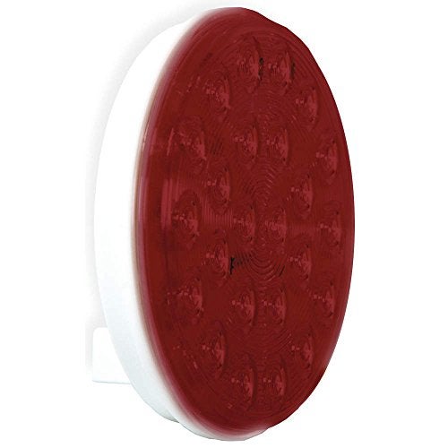 Maxxima M42701R 24 LED Red 4" Round LED Warning Flasher Light - Image 1