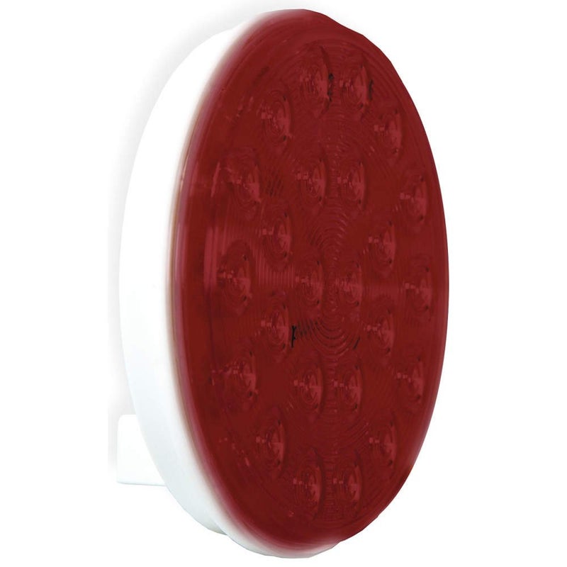 Maxxima M42701R 24 LED Red 4" Round LED Warning Flasher Light - Image 2