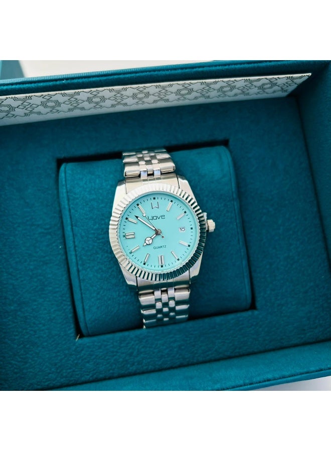 Men's stainless steel watch, elegant and beautiful design