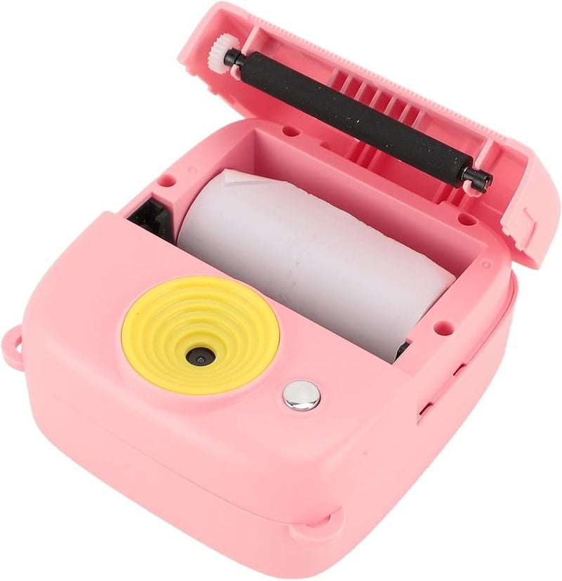 Kids Instant Print Camera 1080P Digital Video With Filters Photo Frames 8X Zoom 48M Portable Travel Toy Pink - Image 5