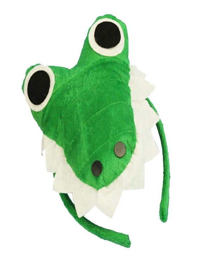 FRECI Animal Headband Plush Party Headpiece Hair Hoop Party Cosplay Costume Props - Crocodile - Image 4
