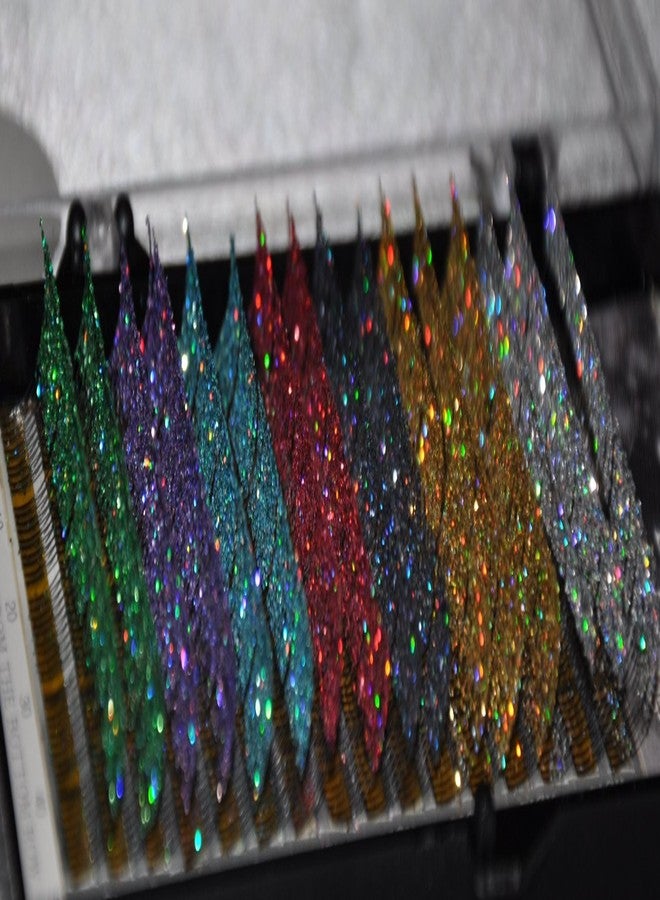 iLash Store Alluring Hologram Colored Glitter Lashes C Curl .15 X 11mm for Eyelash Extension - Image 3