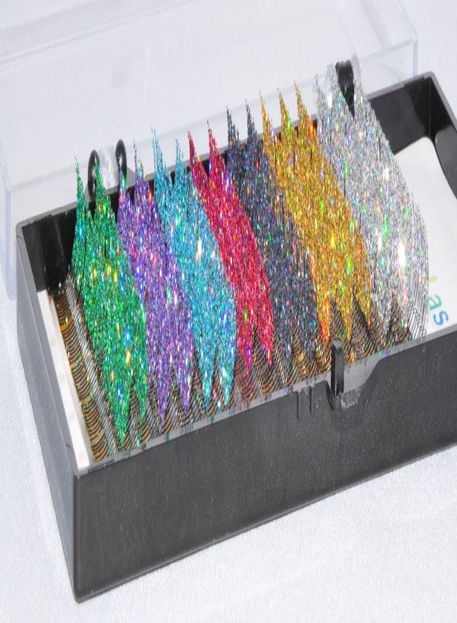 iLash Store Alluring Hologram Colored Glitter Lashes C Curl .15 X 11mm for Eyelash Extension - Image 2