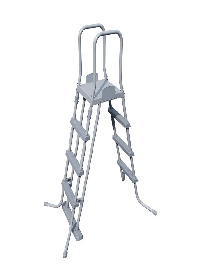 بست واي حوض سباحة مستطيل فوق الأرض باور ستيل مع سلم - 56457 - Image 4